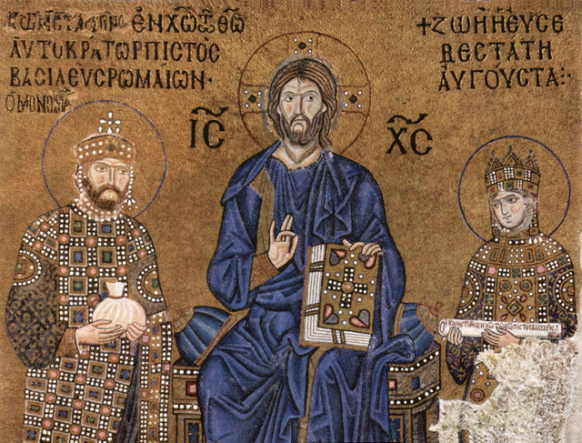 Hagia_Sofia_Jesus_Christ_between_King_Constantine_IX_and_Queen_Zoe.sized