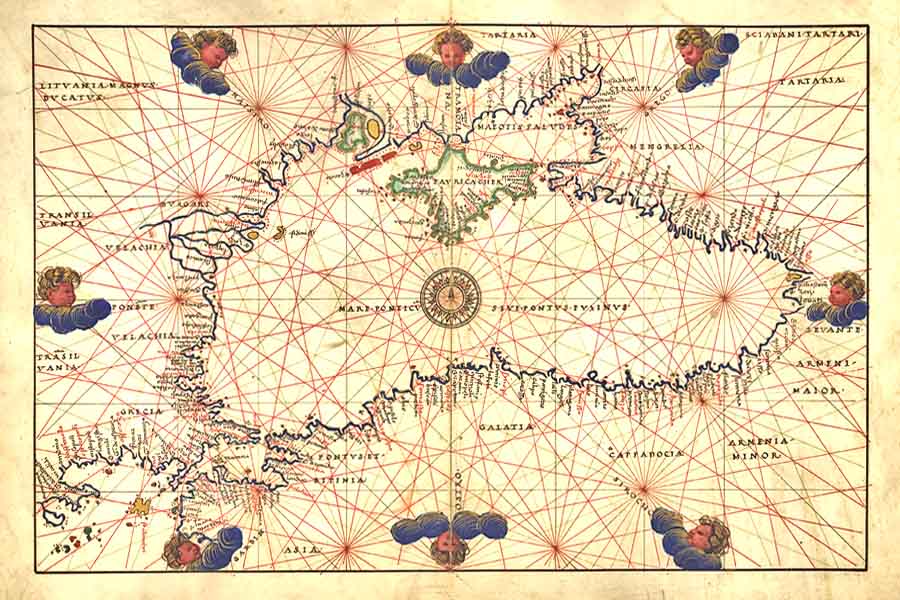 1544_Battista_Agnese_map_of_the_Black_Sea